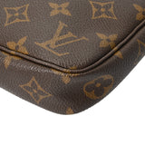 LOUIS VUITTON ルイヴィトン モノグラム ポシェット アクセソワール ブラウン M51980 レディース モノグラムキャンバス アクセサリーポーチ ABランク 中古 銀蔵