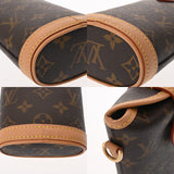 LOUIS VUITTON ルイヴィトン モノグラム フォールドミー ブラウン M80874 レディース モノグラムキャンバス ポーチ Aランク 中古 銀蔵