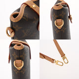 LOUIS VUITTON ルイヴィトン モノグラム フォールドミー ブラウン M80874 レディース モノグラムキャンバス ポーチ Aランク 中古 銀蔵