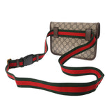 GUCCI グッチ GGスプリーム バムバッグ ベージュ 493930 レディース GGスプリームキャンバス ショルダーバッグ Aランク 中古 銀蔵