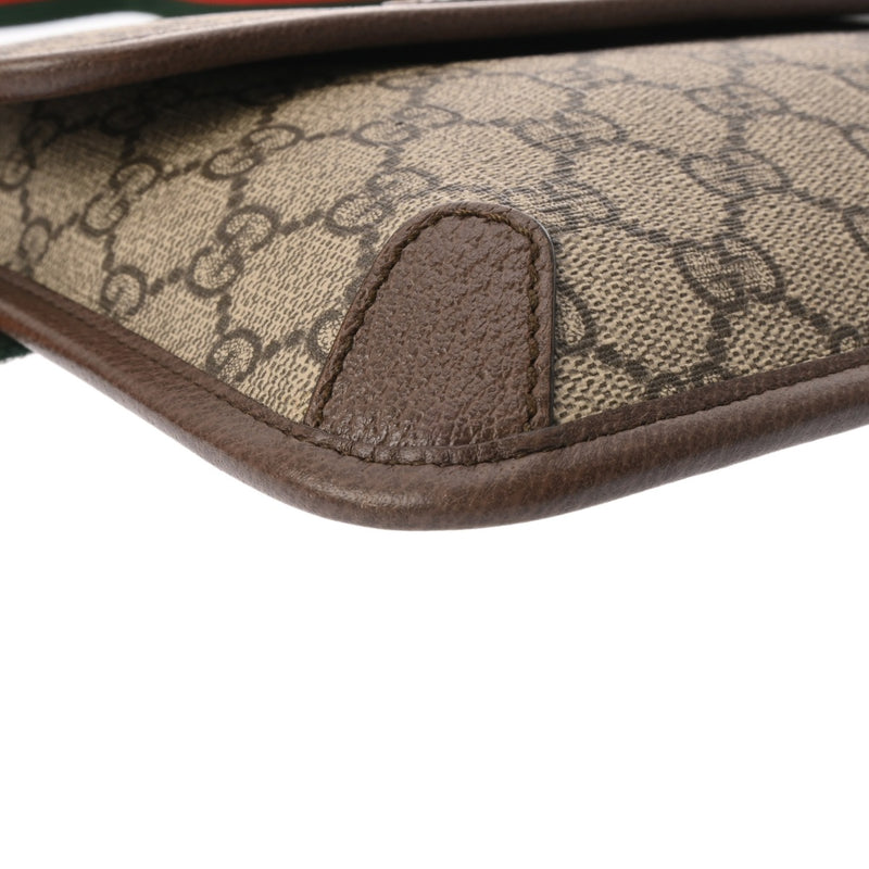 GUCCI グッチ GGスプリーム バムバッグ ベージュ 493930 レディース GGスプリームキャンバス ショルダーバッグ Aランク 中古 銀蔵