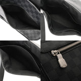 LOUIS VUITTON ルイヴィトン ダミエグラフィット ディストリクト MM NM ブラック/グレー N41029 メンズ ダミエキャンバス ショルダーバッグ ABランク 中古 銀蔵