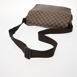 LOUIS VUITTON ルイヴィトン ダミエ バスティーユ ブラウン M45258 ユニセックス ダミエキャンバス ショルダーバッグ Bランク 中古 銀蔵
