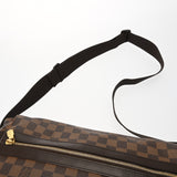 LOUIS VUITTON ルイヴィトン ダミエ バスティーユ ブラウン M45258 ユニセックス ダミエキャンバス ショルダーバッグ Bランク 中古 銀蔵