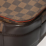 LOUIS VUITTON ルイヴィトン ダミエ バスティーユ ブラウン M45258 ユニセックス ダミエキャンバス ショルダーバッグ Bランク 中古 銀蔵