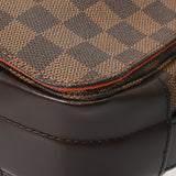 LOUIS VUITTON ルイヴィトン ダミエ バスティーユ ブラウン M45258 ユニセックス ダミエキャンバス ショルダーバッグ Bランク 中古 銀蔵