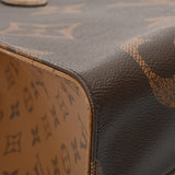 LOUIS VUITTON ルイヴィトン モノグラムジャイアント オンザゴー GM 2WAYトート ブラウン M45320 ユニセックス モノグラムキャンバス ハンドバッグ Aランク 中古 銀蔵