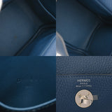 HERMES エルメス リンディ ミニ ディープブルー D刻印(2019年頃) レディース トリヨンクレマンス 2WAYバッグ Aランク 中古 銀蔵