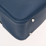 HERMES エルメス リンディ ミニ ディープブルー D刻印(2019年頃) レディース トリヨンクレマンス 2WAYバッグ Aランク 中古 銀蔵