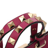 VALENTINO ヴァレンティノ 2WAY ミニ ロックスタッズ パープル レディース レザー ショルダーバッグ Aランク 中古 銀蔵