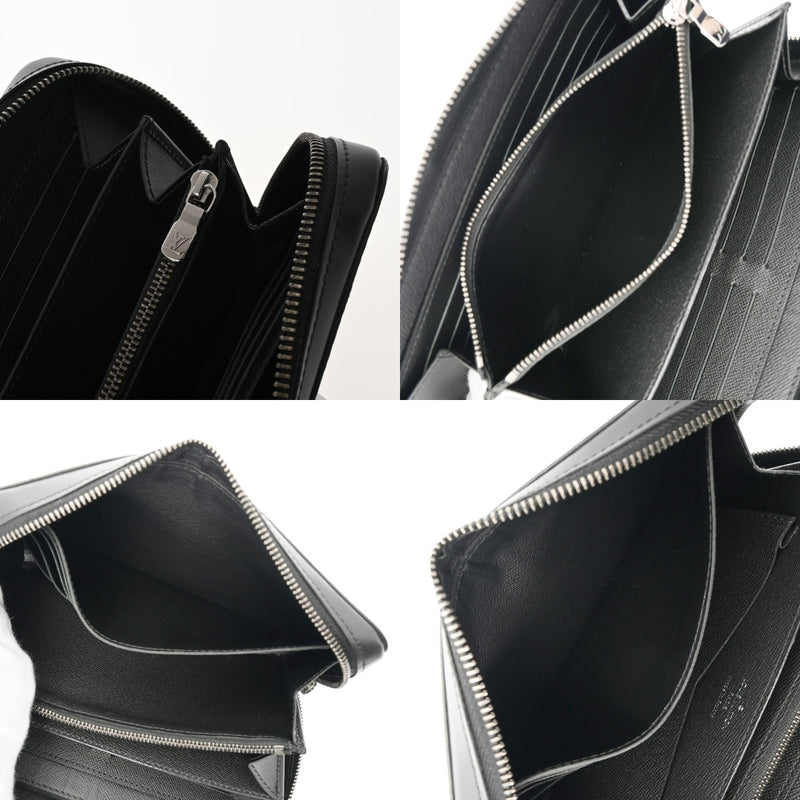 LOUIS VUITTON ルイヴィトン モノグラムエクリプス ジッピー XL トラベルケース 黒/グレー M61698 メンズ モノグラムキャンバス 長財布 ABランク 中古 銀蔵