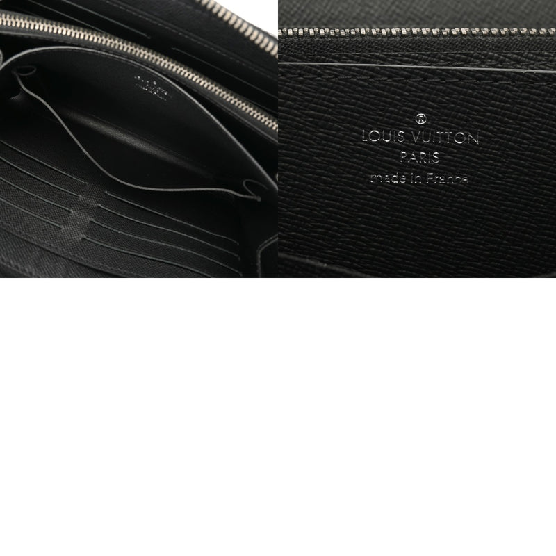 LOUIS VUITTON ルイヴィトン モノグラムエクリプス ジッピー XL トラベルケース 黒/グレー M61698 メンズ モノグラムキャンバス 長財布 ABランク 中古 銀蔵