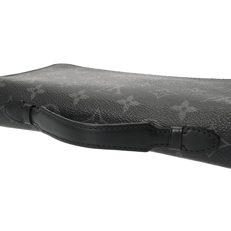 LOUIS VUITTON ルイヴィトン モノグラムエクリプス ジッピー XL トラベルケース 黒/グレー M61698 メンズ モノグラムキャンバス 長財布 ABランク 中古 銀蔵