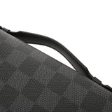 LOUIS VUITTON ルイヴィトン ダミエグラフィット ジッピー XL 黒/グレー N41503 メンズ ダミエキャンバス 長財布 Aランク 中古 銀蔵