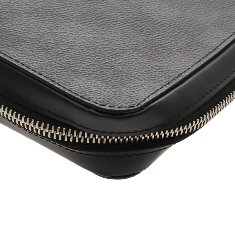 LOUIS VUITTON ルイヴィトン ダミエグラフィット ジッピー XL 黒/グレー N41503 メンズ ダミエキャンバス 長財布 Aランク 中古 銀蔵