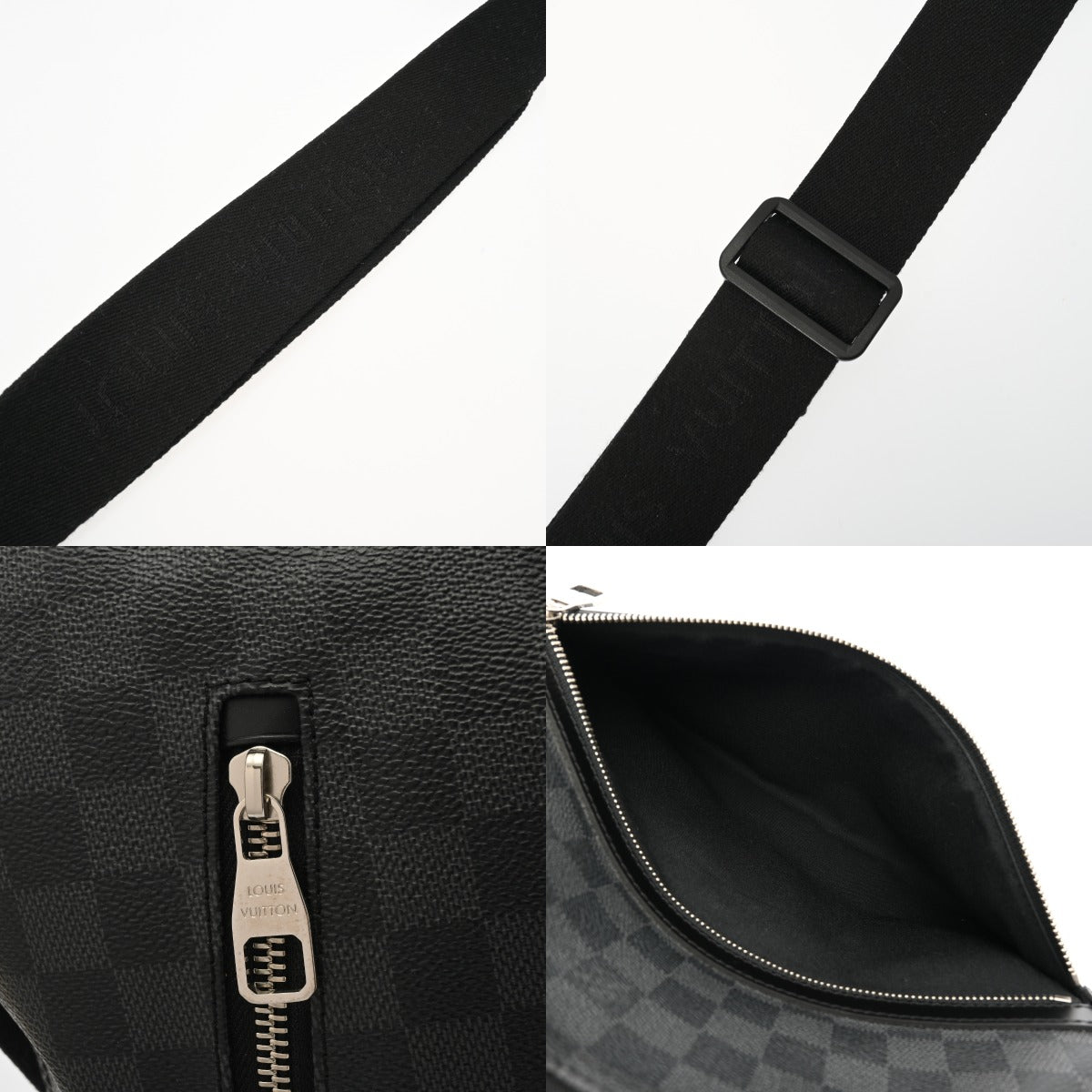 LOUIS VUITTON ルイヴィトン ダミエグラフィット ミック MM ブラック