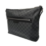 LOUIS VUITTON ルイヴィトン ダミエグラフィット ミック MM ブラック N41106 メンズ ダミエキャンバス ショルダーバッグ ABランク 中古 銀蔵