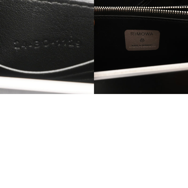 CHRISTIAN DIOR クリスチャンディオール パーソナルクラッチバッグ RIMOWAコラボ ブラック 2DRCA295TWT_H03E メンズ アルミニウム ショルダーバッグ Bランク 中古 銀蔵