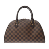 LOUIS VUITTON ルイヴィトン ダミエ リベラ MM ブラウン N41434 レディース ダミエキャンバス ハンドバッグ ABランク 中古 銀蔵