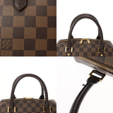 LOUIS VUITTON ルイヴィトン ダミエ リベラ MM ブラウン N41434 レディース ダミエキャンバス ハンドバッグ ABランク 中古 銀蔵