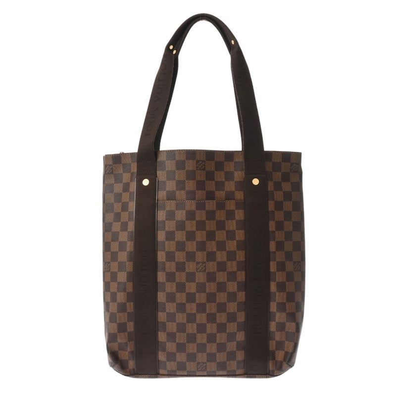 LOUIS VUITTON ルイヴィトン ダミエ カバボブール ブラウン N52006 ユニセックス ダミエキャンバス トートバッグ ABランク 中古 銀蔵