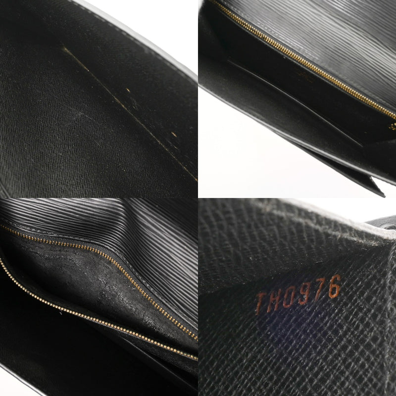 LOUIS VUITTON ルイヴィトン エピ セリエドラゴンヌ ノワール M52612 メンズ レザー セカンドバッグ Bランク 中古 銀蔵