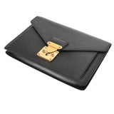 LOUIS VUITTON ルイヴィトン エピ セリエドラゴンヌ ノワール M52612 メンズ レザー セカンドバッグ Bランク 中古 銀蔵