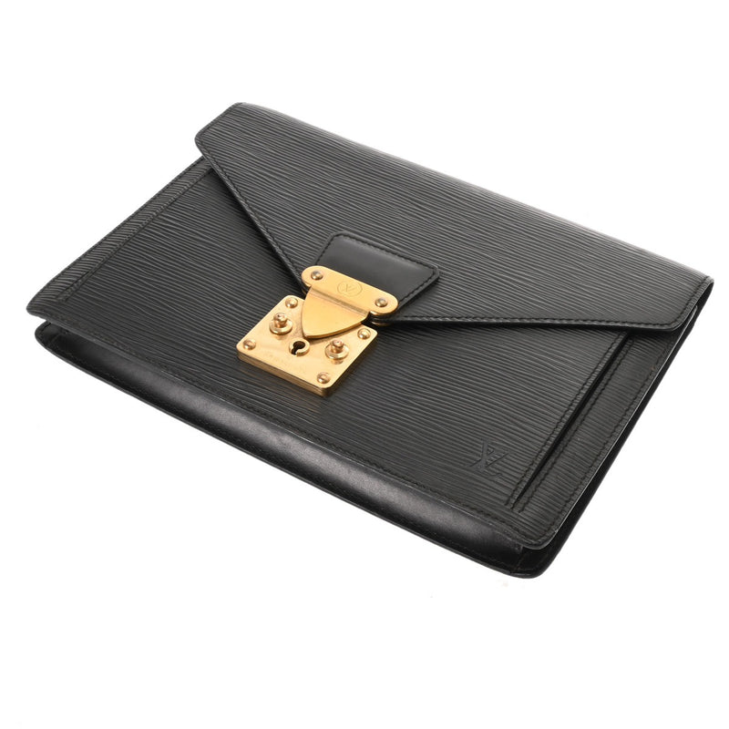 LOUIS VUITTON ルイヴィトン エピ セリエドラゴンヌ ノワール M52612 メンズ レザー セカンドバッグ Bランク 中古 銀蔵