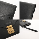 LOUIS VUITTON ルイヴィトン エピ セリエドラゴンヌ ノワール M52612 メンズ レザー セカンドバッグ Bランク 中古 銀蔵