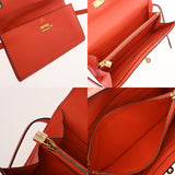 HERMES エルメス ケリーウォレット カプシーヌ X刻印(2016年頃) レディース ヴォーエプソン 長財布 ABランク 中古 銀蔵