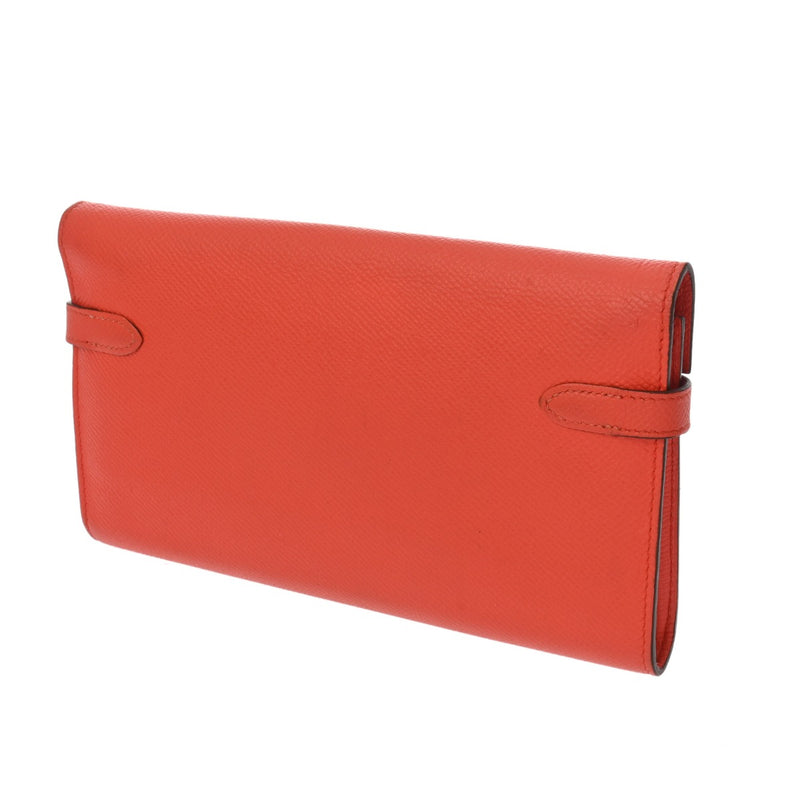 HERMES エルメス ケリーウォレット カプシーヌ X刻印(2016年頃) レディース ヴォーエプソン 長財布 ABランク 中古 銀蔵