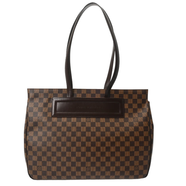 LOUIS VUITTON ルイヴィトン ダミエ パリオリ GM ブラウン N51124 レディース ダミエキャンバス トートバッグ ABランク 中古 銀蔵