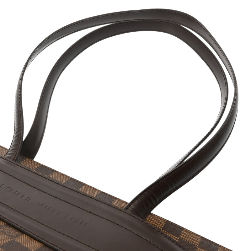 LOUIS VUITTON ルイヴィトン ダミエ パリオリ GM ブラウン N51124 レディース ダミエキャンバス トートバッグ ABランク 中古 銀蔵