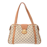 LOUIS VUITTON ルイヴィトン ダミエアズール ストレーザ GM ホワイト N42221 レディース ダミエキャンバス ショルダーバッグ ABランク 中古 銀蔵