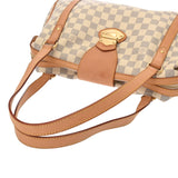 LOUIS VUITTON ルイヴィトン ダミエアズール ストレーザ GM ホワイト N42221 レディース ダミエキャンバス ショルダーバッグ ABランク 中古 銀蔵