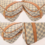 LOUIS VUITTON ルイヴィトン ダミエアズール ストレーザ GM ホワイト N42221 レディース ダミエキャンバス ショルダーバッグ ABランク 中古 銀蔵