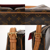 LOUIS VUITTON ルイヴィトン モノグラム ヴィバシテ MM ブラウン M51164 レディース モノグラムキャンバス ショルダーバッグ ABランク 中古 銀蔵