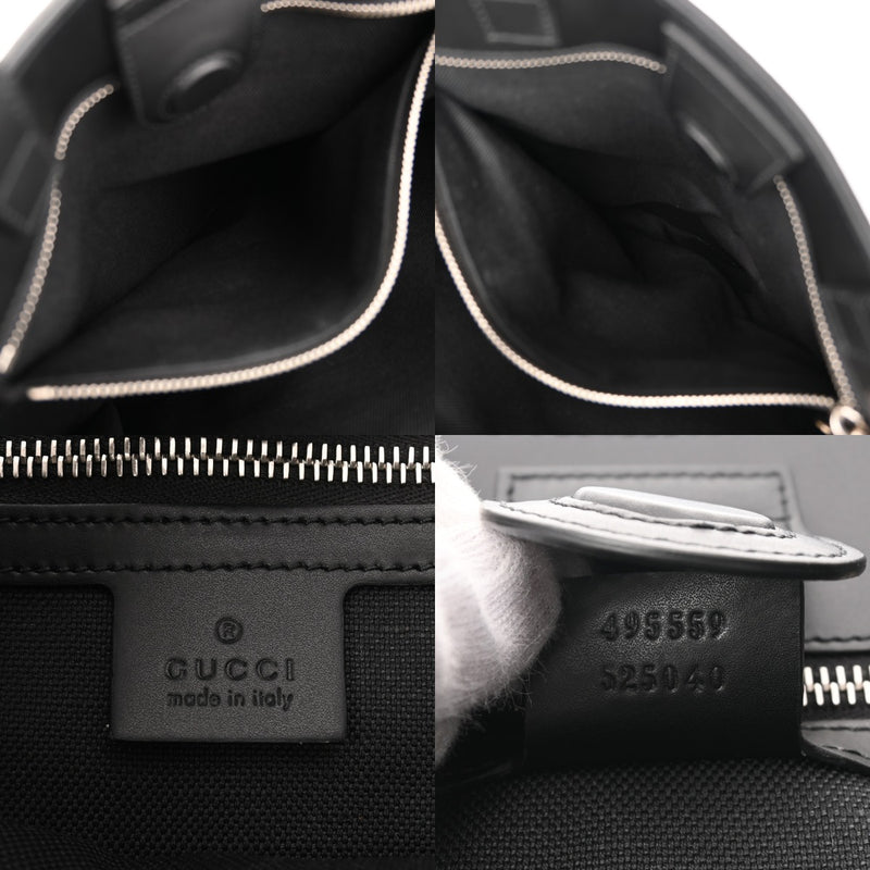 GUCCI グッチ GGスプリーム 2WAY トートバッグ ブラック 495559 メンズ GGスプリームキャンバス トートバッグ 新同 中古 銀蔵
