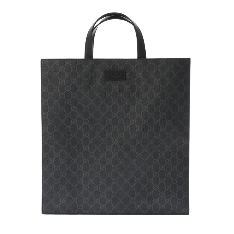 GUCCI グッチ GGスプリーム 2WAY トートバッグ ブラック 495559 メンズ GGスプリームキャンバス トートバッグ 新同 中古 銀蔵