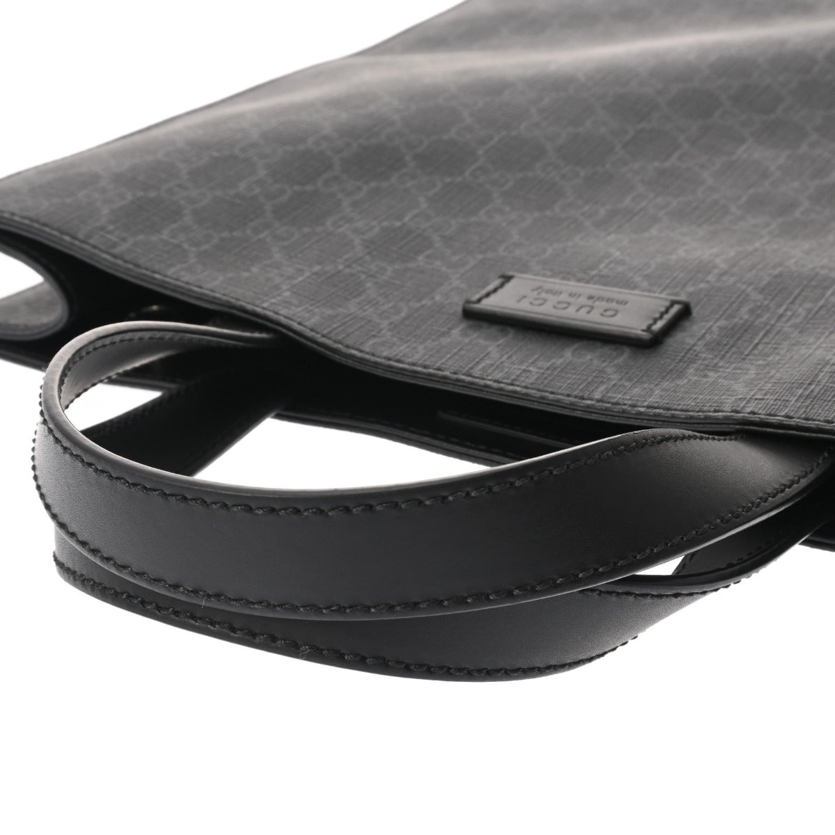 GUCCI グッチ GGスプリーム 2WAY トートバッグ ブラック 495559 メンズ