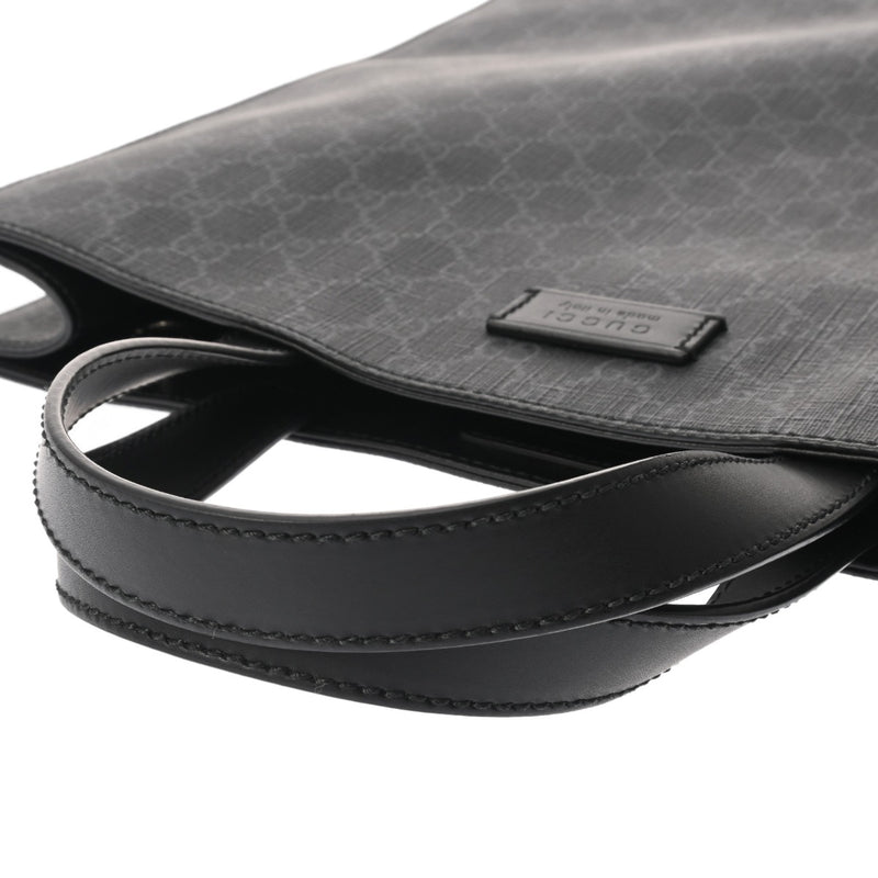 GUCCI グッチ GGスプリーム 2WAY トートバッグ ブラック 495559 メンズ GGスプリームキャンバス トートバッグ 新同 中古 銀蔵