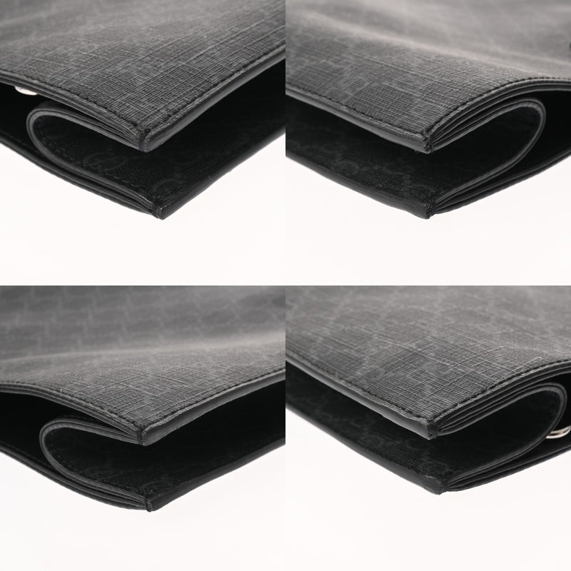 GUCCI グッチ GGスプリーム 2WAY トートバッグ ブラック 495559 メンズ GGスプリームキャンバス トートバッグ 新同 中古 銀蔵