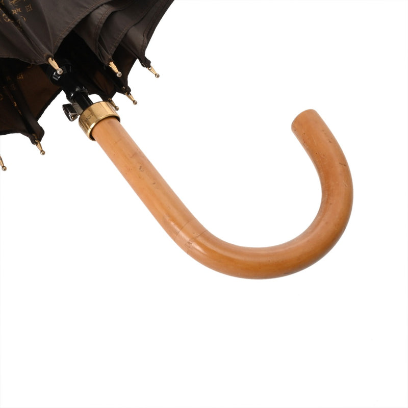 LOUIS VUITTON ルイヴィトン モノグラム パラプルュイジブレ 傘 ブラウン M70107 ユニセックス ポリエステル 100% ブランド小物 ABランク 中古 銀蔵