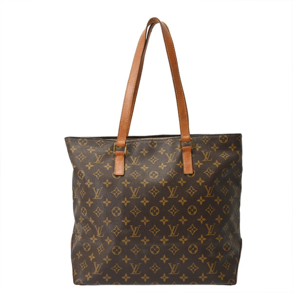 LOUIS VUITTON ルイヴィトン モノグラム カバ メゾ ブラウン M51151 レディース モノグラムキャンバス トートバッグ Bランク 中古 銀蔵