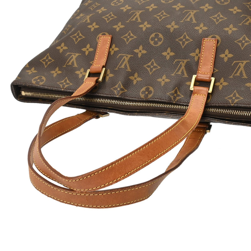 LOUIS VUITTON ルイヴィトン モノグラム カバ メゾ ブラウン M51151 レディース モノグラムキャンバス トートバッグ Bランク 中古 銀蔵