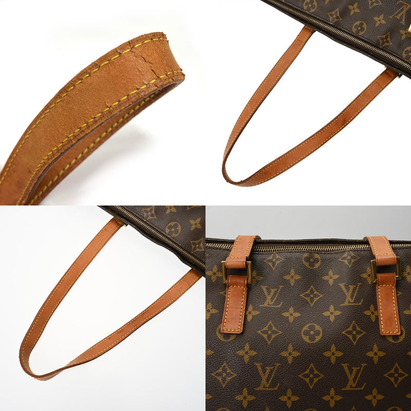 LOUIS VUITTON ルイヴィトン モノグラム カバ メゾ ブラウン M51151 レディース モノグラムキャンバス トートバッグ Bランク 中古 銀蔵