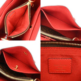 LOUIS VUITTON ルイヴィトン モノグラム フラワートート 2WAY コクリコ M43553 レディース モノグラムキャンバス ハンドバッグ Bランク 中古 銀蔵