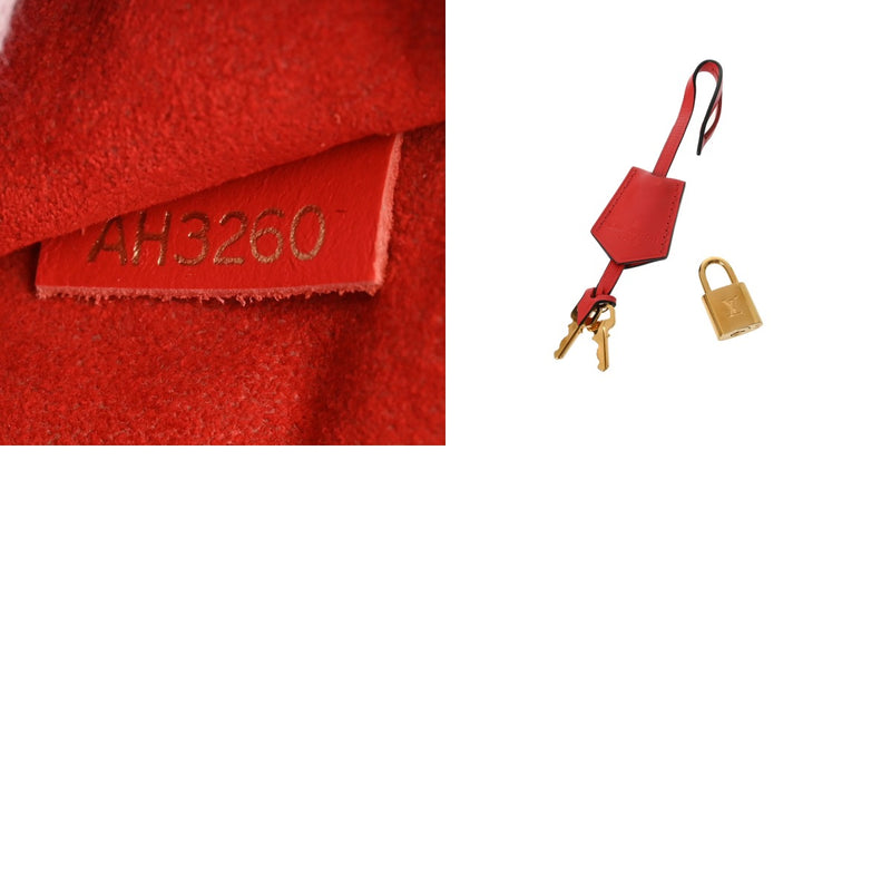 LOUIS VUITTON ルイヴィトン モノグラム フラワートート 2WAY コクリコ M43553 レディース モノグラムキャンバス ハンドバッグ Bランク 中古 銀蔵