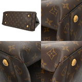 LOUIS VUITTON ルイヴィトン モノグラム フラワートート 2WAY コクリコ M43553 レディース モノグラムキャンバス ハンドバッグ Bランク 中古 銀蔵