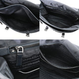 PRADA プラダ ロゴ フラップバッグ ネイビー 2VD769 ユニセックス ナイロン ショルダーバッグ ABランク 中古 銀蔵